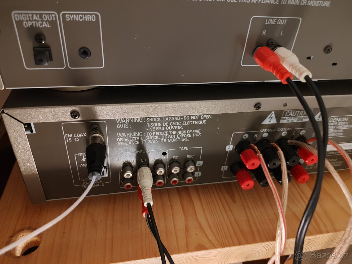 RECEIVER DENON DRA-455 + CD DENON DCD-755AR - 8