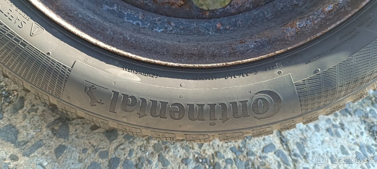 Zimní sada BMW e87 E81 E90 E91 Plech s poklicemi - 8