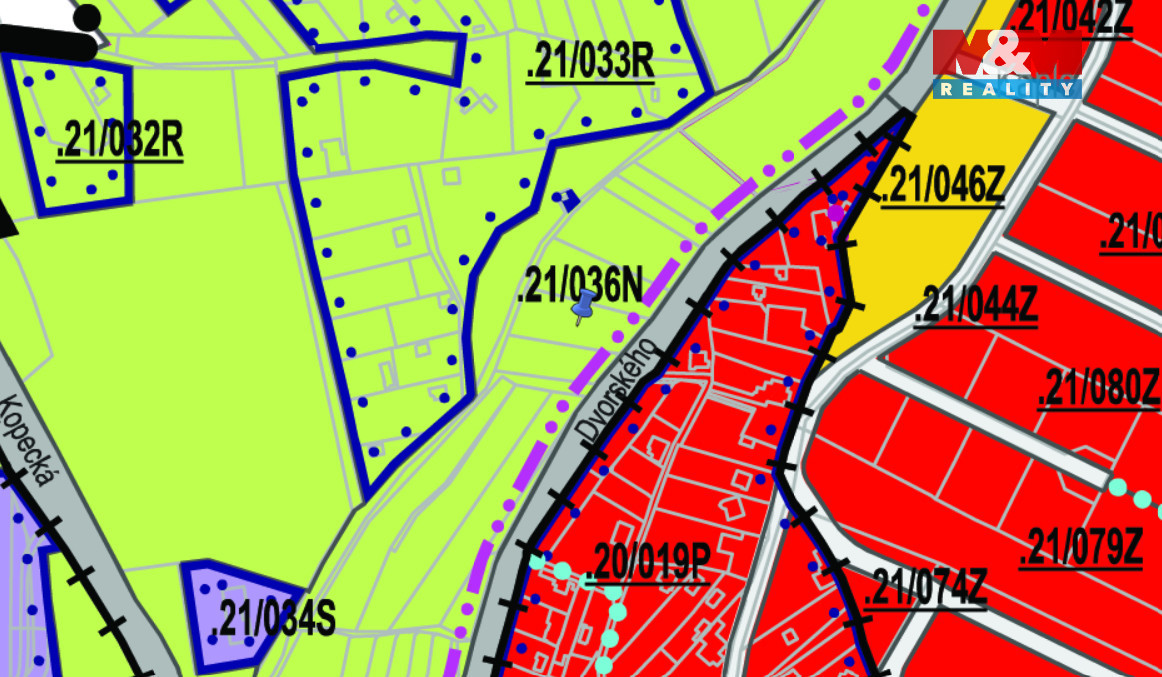 Prodej pole, 1419 m², Olomouc-Droždín - 8