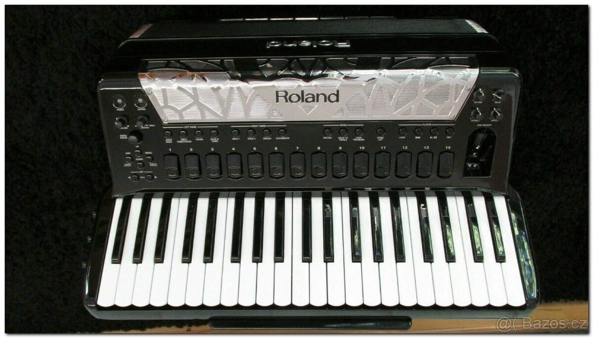 ROLAND Akordeon V-Accordion Mod. FR-8X BK s brašnou - 8