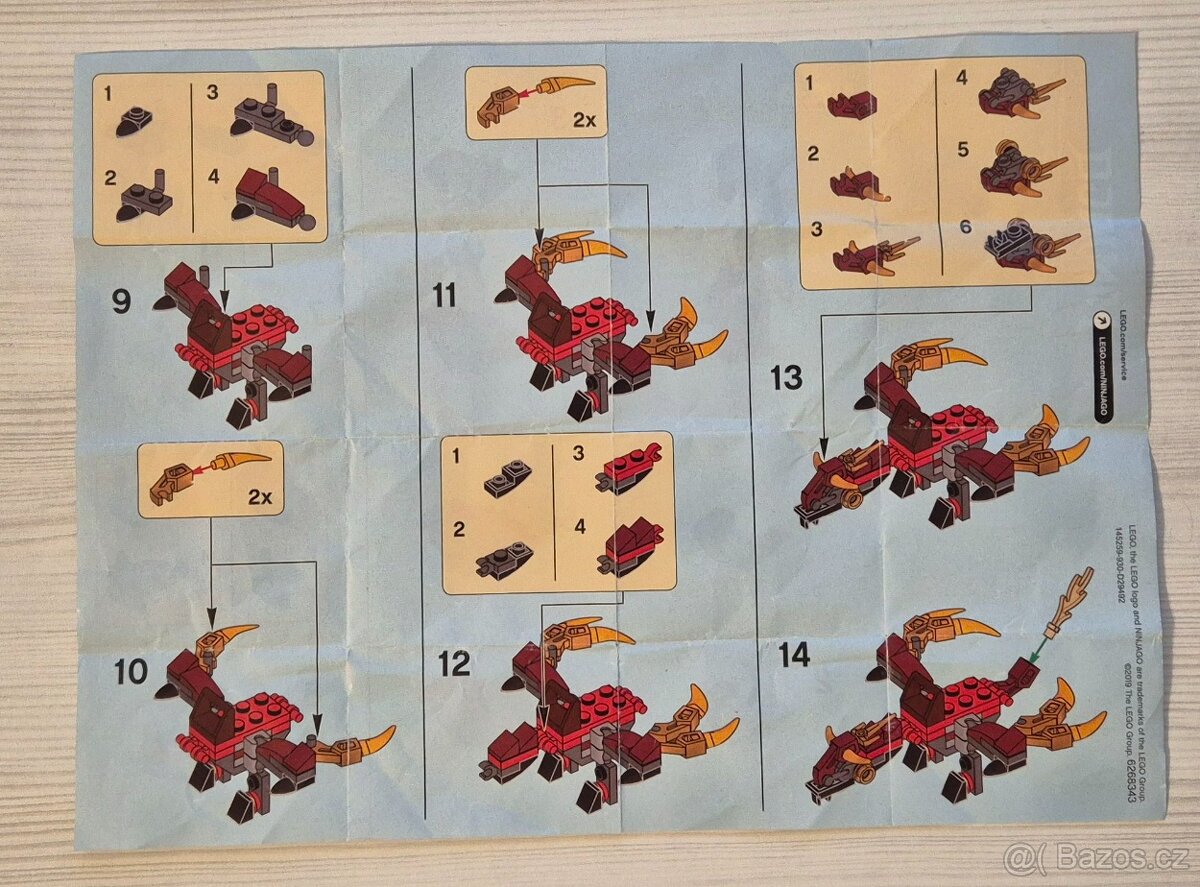 30535 LEGO Ninjago - Fire Flight (Ohnivá letka) - 8