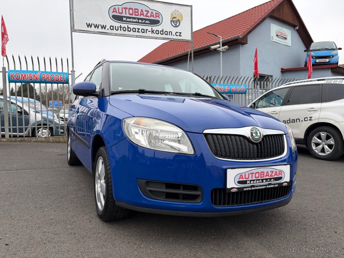 Škoda Fabia, 1,4 63kW,KOMBI,SERVISKA - 8