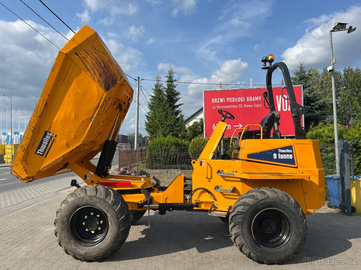 Dumper vyklápěcí Thwaites MACH 2098, 9 tun, JCB, Mecalac - 8