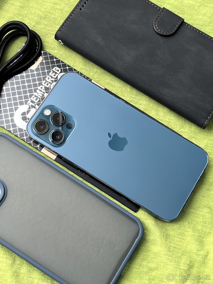 🍏 Apple Iphone 12 PRO MAX 128GB Blue 🍎 100% baterie 🔋 - 8