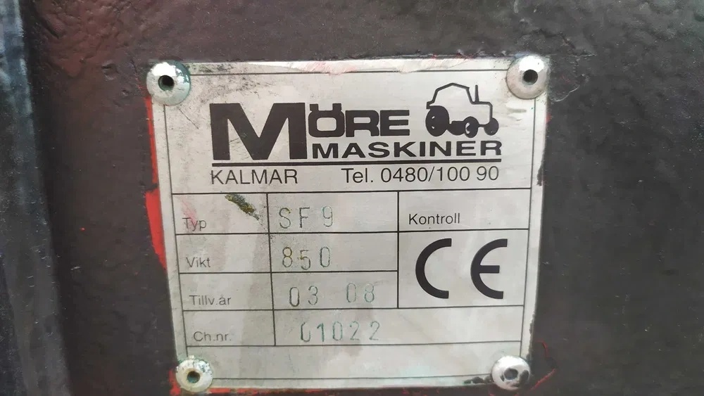 Vyvazacka lesní přívěs More Maskiner - 8