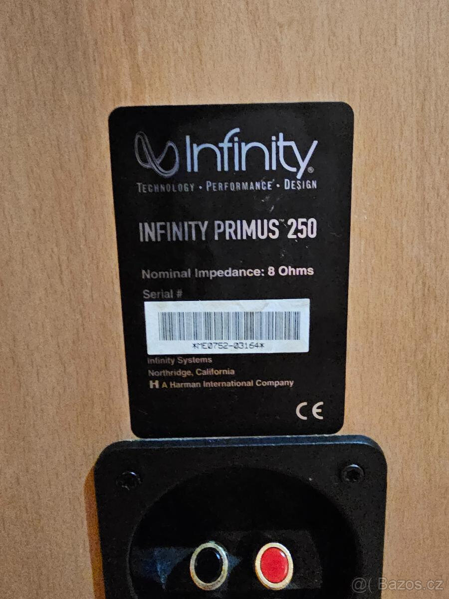 INFINITY PRIMUS 250 KVALITNÍ REPRODUKTORY - 8