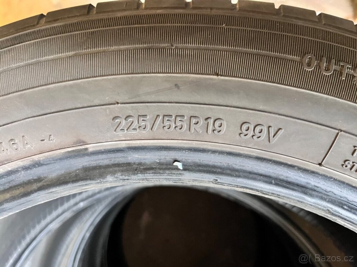 225/55 R19 99V letní pneu Mazda CX - DOT 2017 - 8