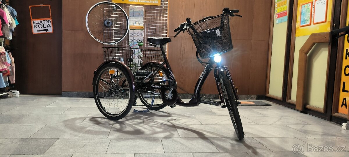 LIBERTY COMFY e-trojkolka 24" 6spd Disk - 8