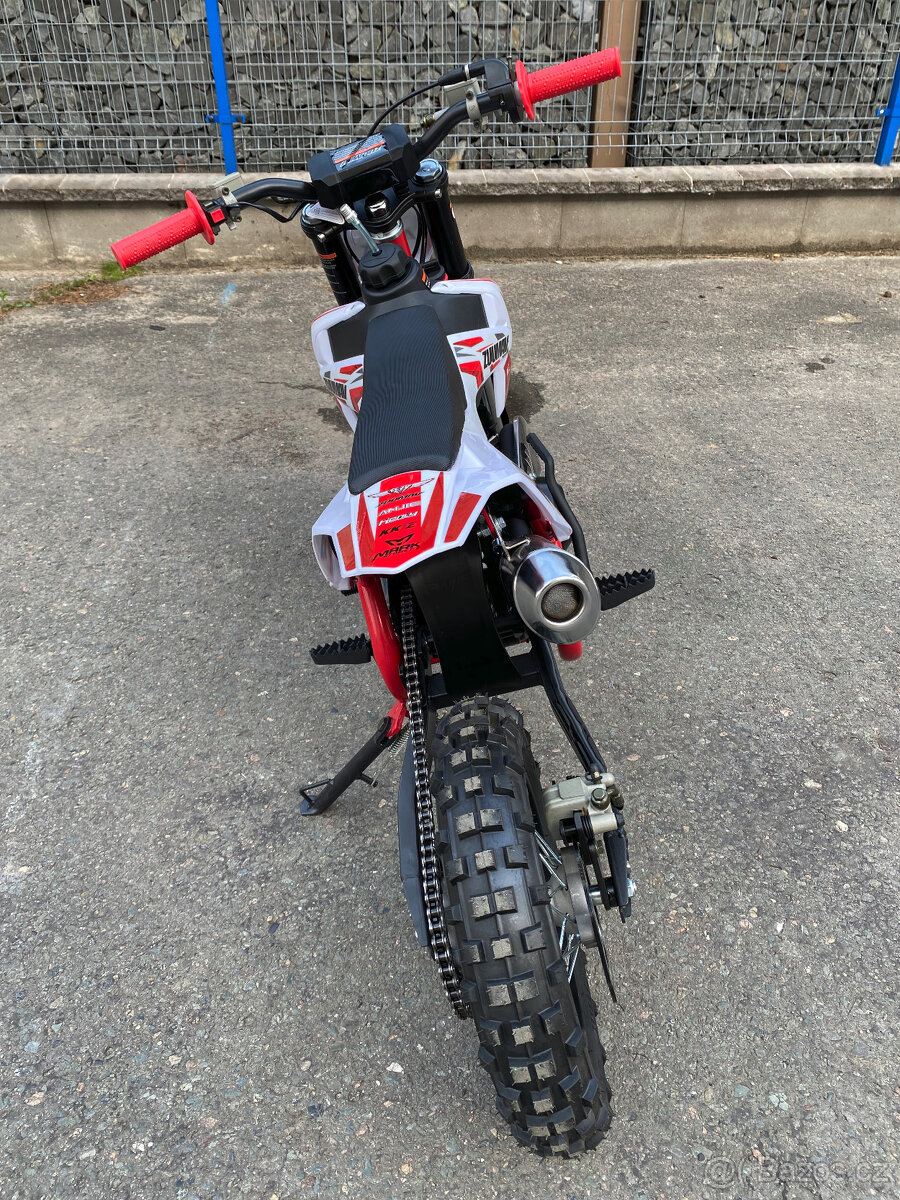 Pitbike Zuumav K1 110cc 12/10 - červená - 8