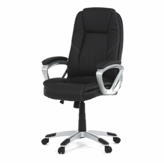 Kancelářské křeslo v černé ekokůži model KA-Y282 BK - 8