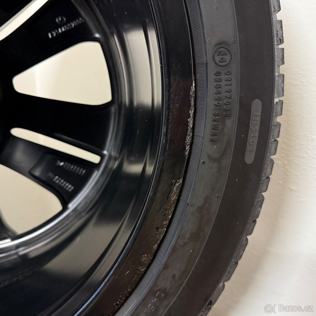 DVOUROZMĚRNÁ MERCEDES E W214 5x112 R19+ZIMNÍ PNEU 8/7mm+TPMS - 8