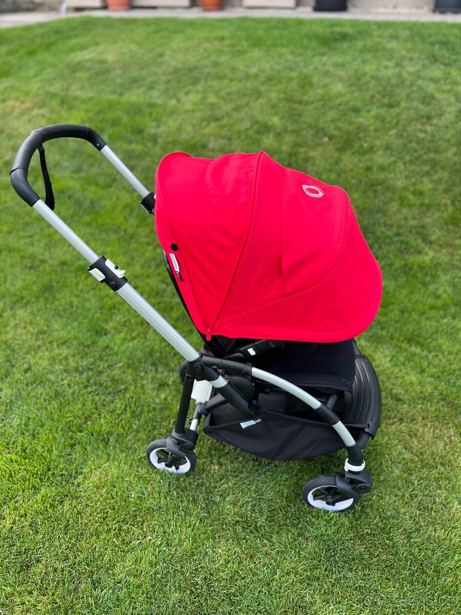 Kočárek Bugaboo Bee6 Black/Silver/Red - 8