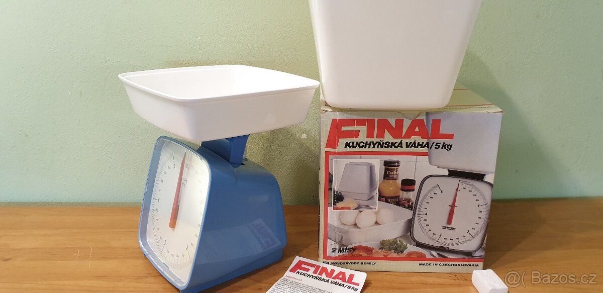 Kuchyňská váha KZ Semily retro nová - 8