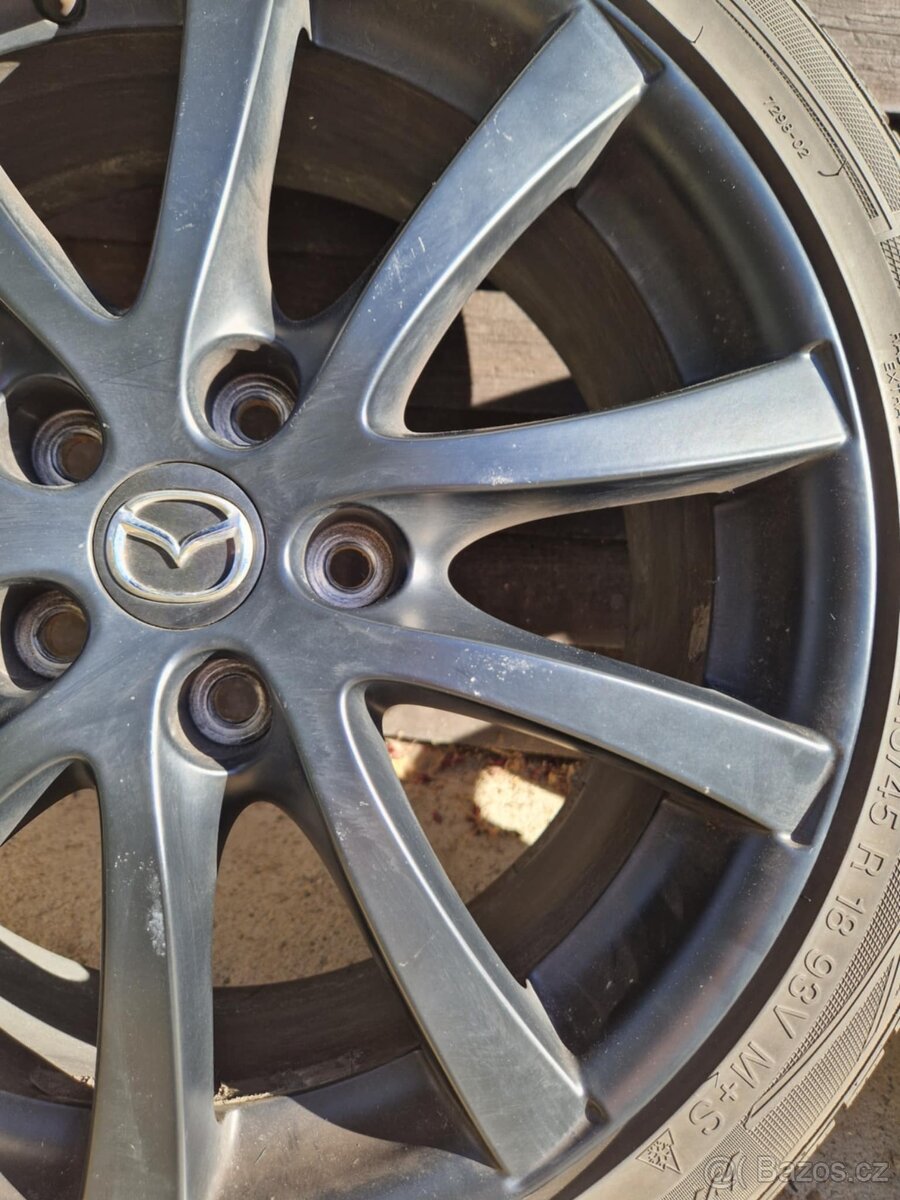 Kompletní kola Mazda 3 – alu disky + celoroční pneumatiky - 8