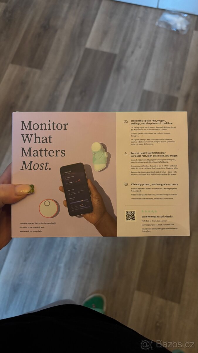 Prodám owlet Dream socks - 8