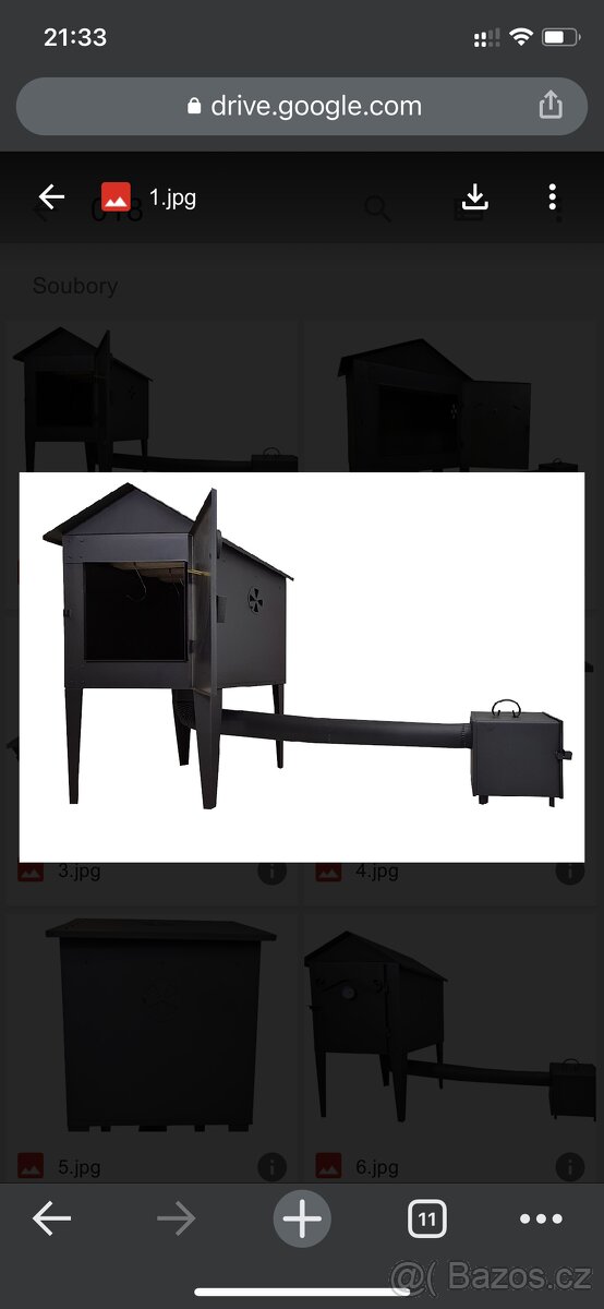 Udírna na prodej - kovová - 8