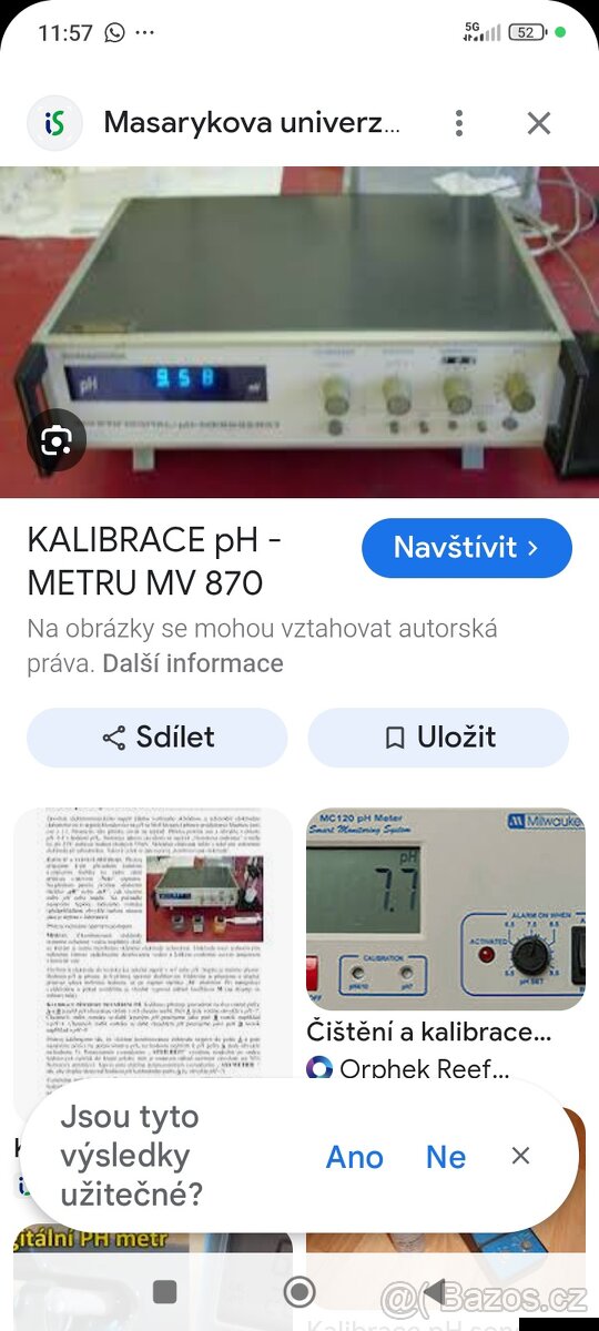 Digitální měřič pH - 8