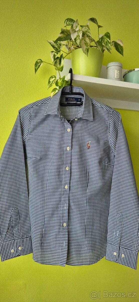 Kostičkovaná dámská košile Ralph Lauren L - 8