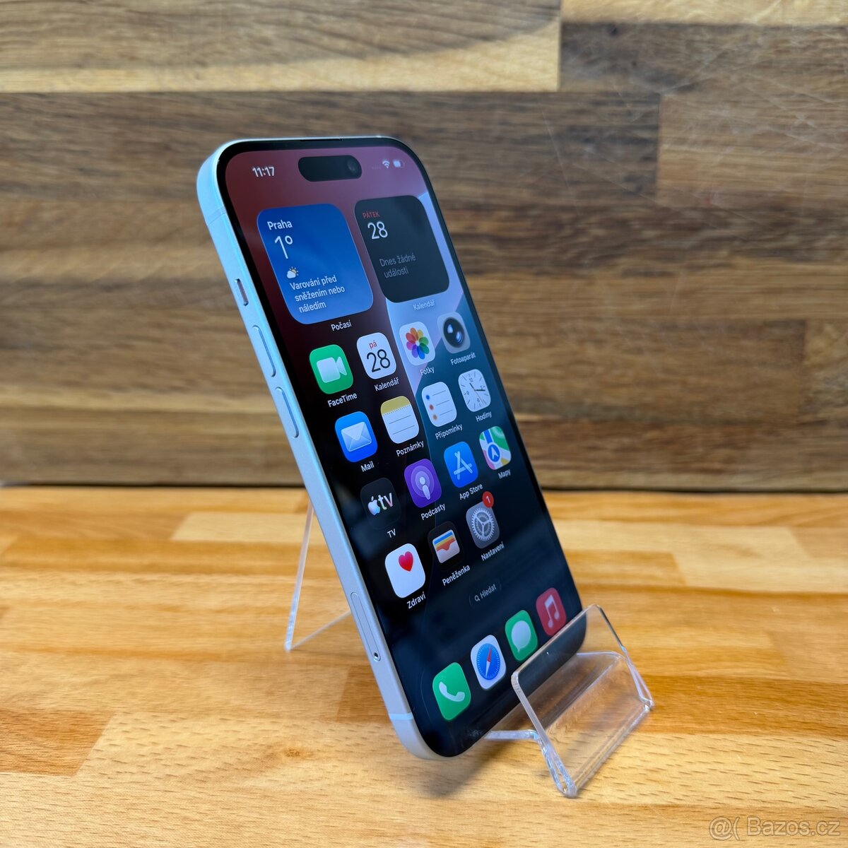 IPhone 15 128GB, bílý, 95% (12 měsíců záruka) - 8