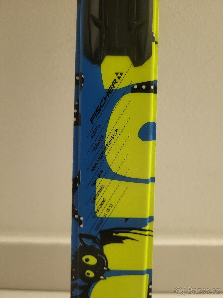 Dětské běžky Fischer Snowstar Twin Skin 120 cm s vázáním - 8