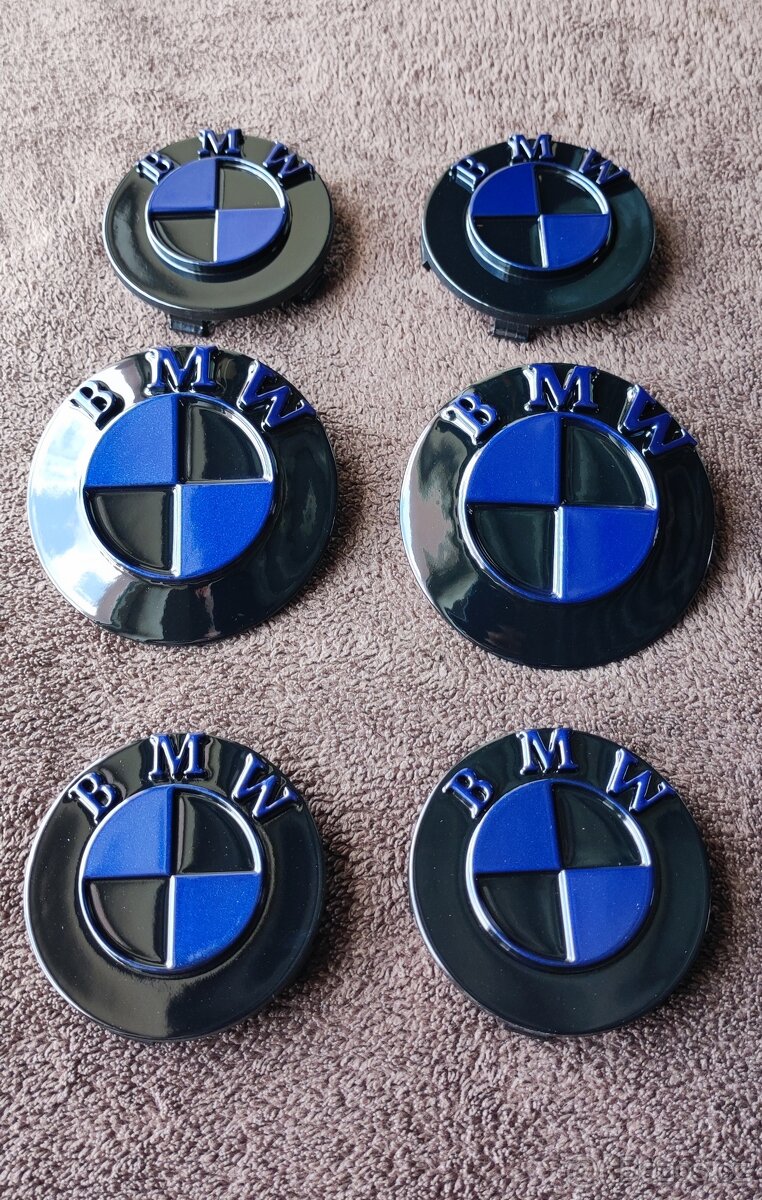3D emblémy a pokličky do kol BMW - 8