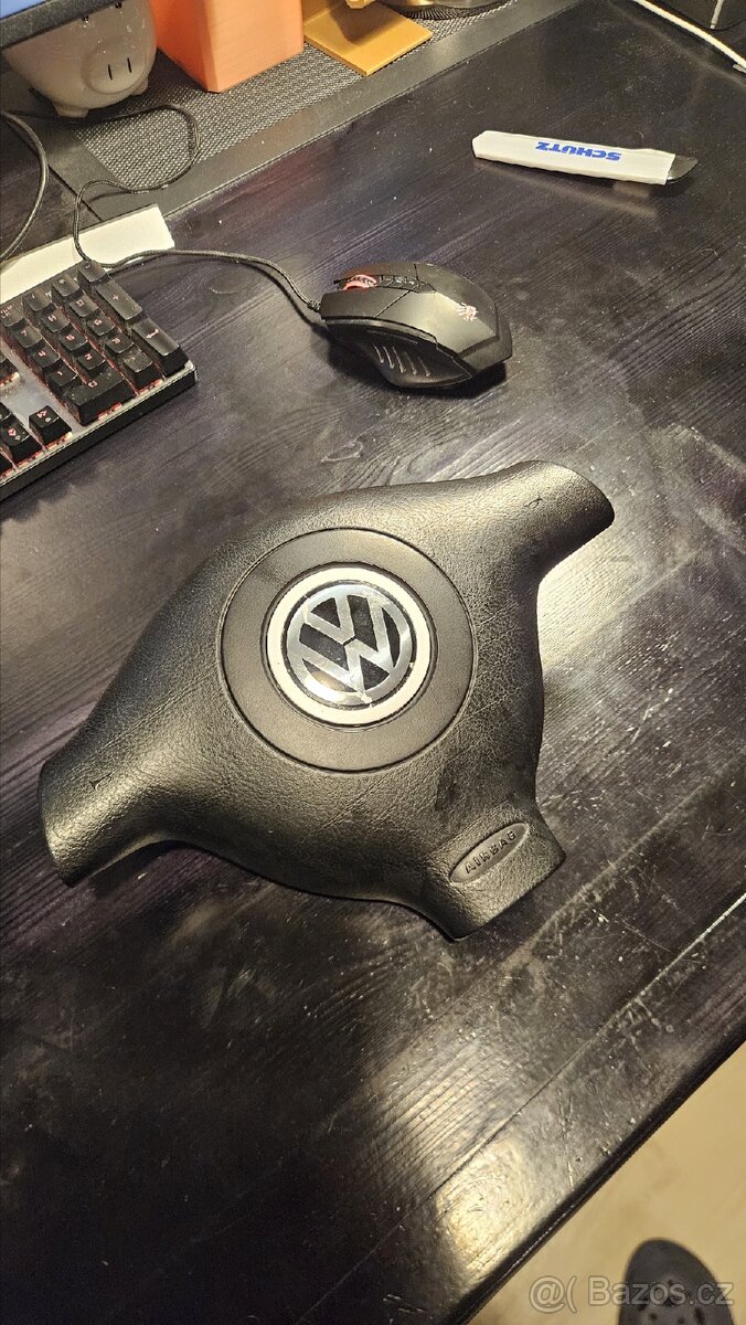 Dřevěný volant Passat b5.5, Bora, Golf, Octavia - 8