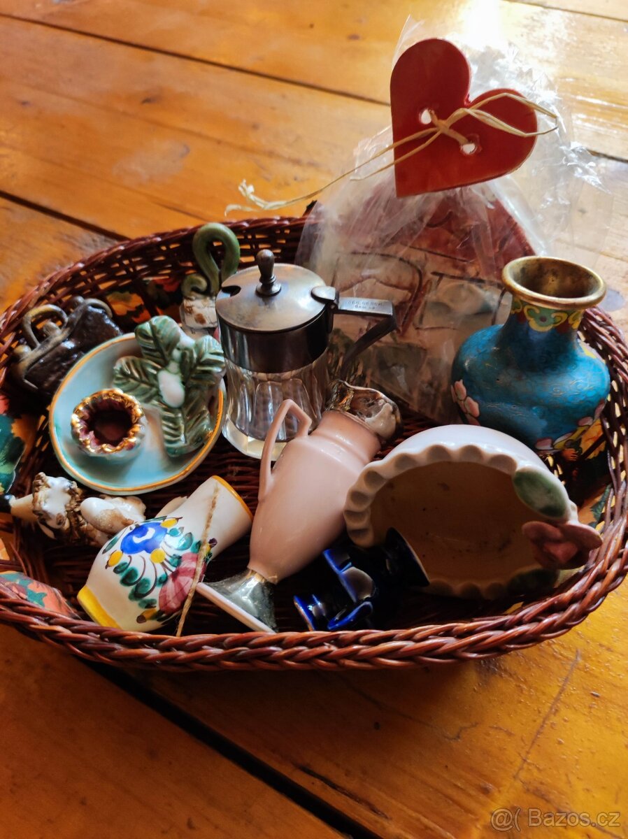 poklad z půdy - různé starožitnosti, retro doplňky - 8