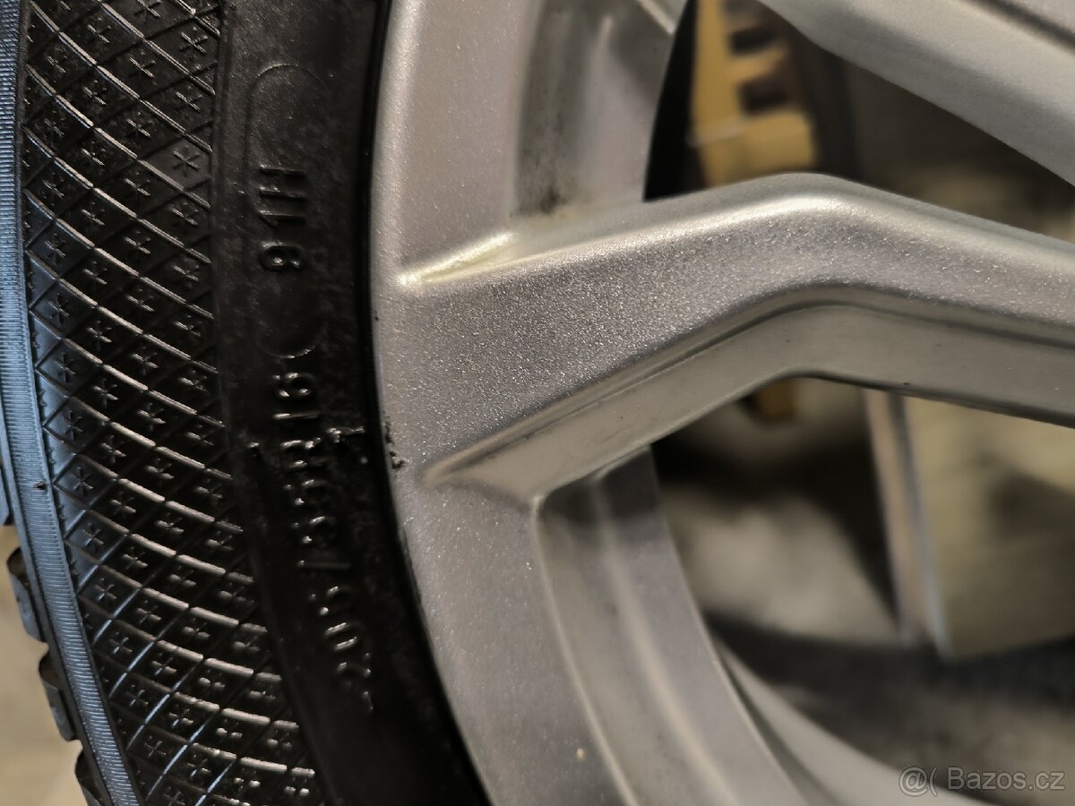 ALU kola Renault Megane 5x114,3 r16 Originál,zimpneu91%+TPMS - 8