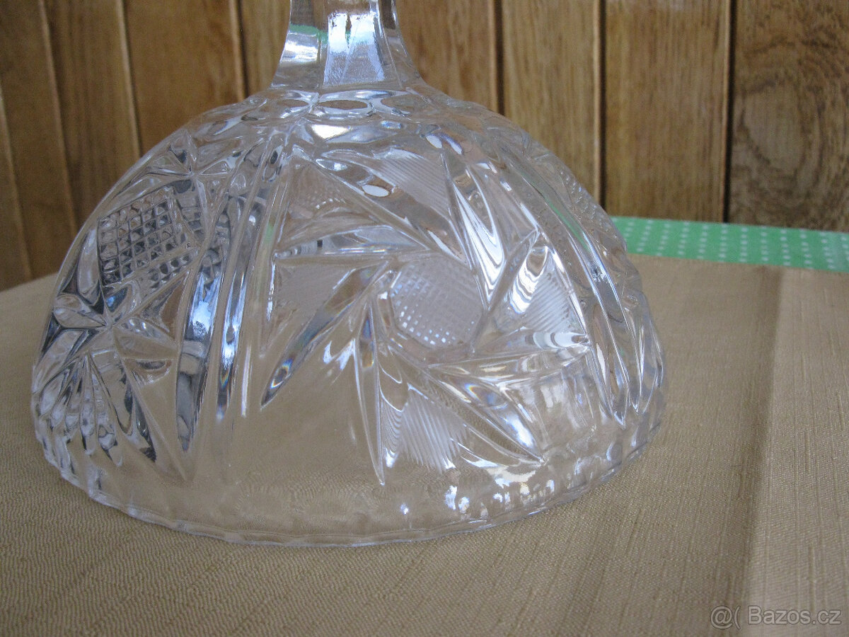 Originál broušené sklo,Bohemia skleničky - 8