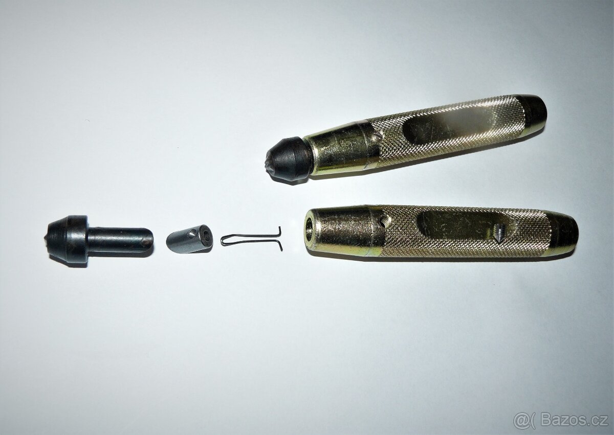 Razidla do kovu abeceda sada - vel. 6 mm - kalené (NOVÉ) ČR - 8