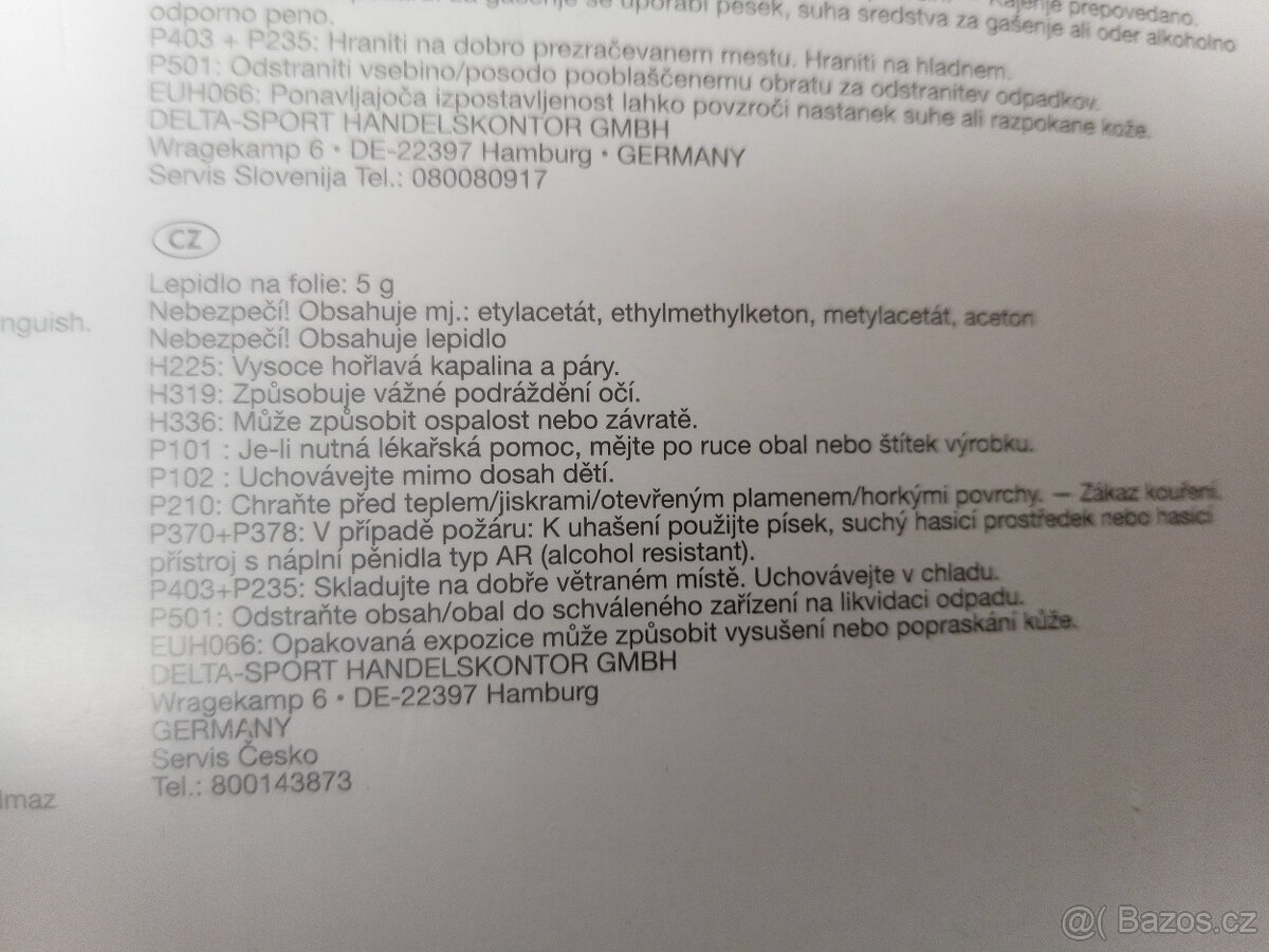 Nový nafukovací člun + 2 vesla, 272cm dlouhý, nosnost 260kg - 8