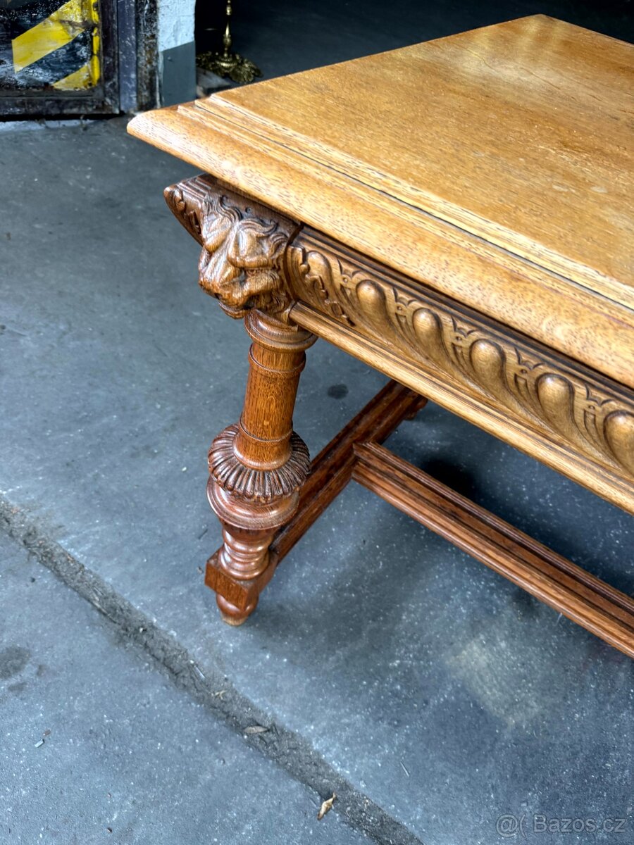 Starožitný jídelní stůl (132046) - 8