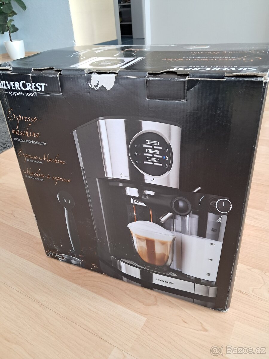 Pákový kávovar Silvercrest - 8