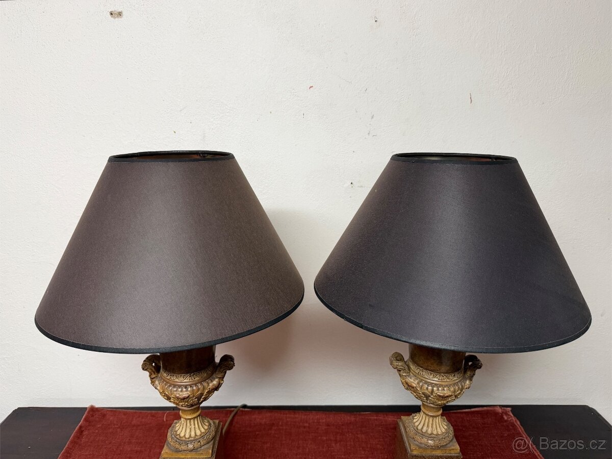 Starožitné párové lampy - 8