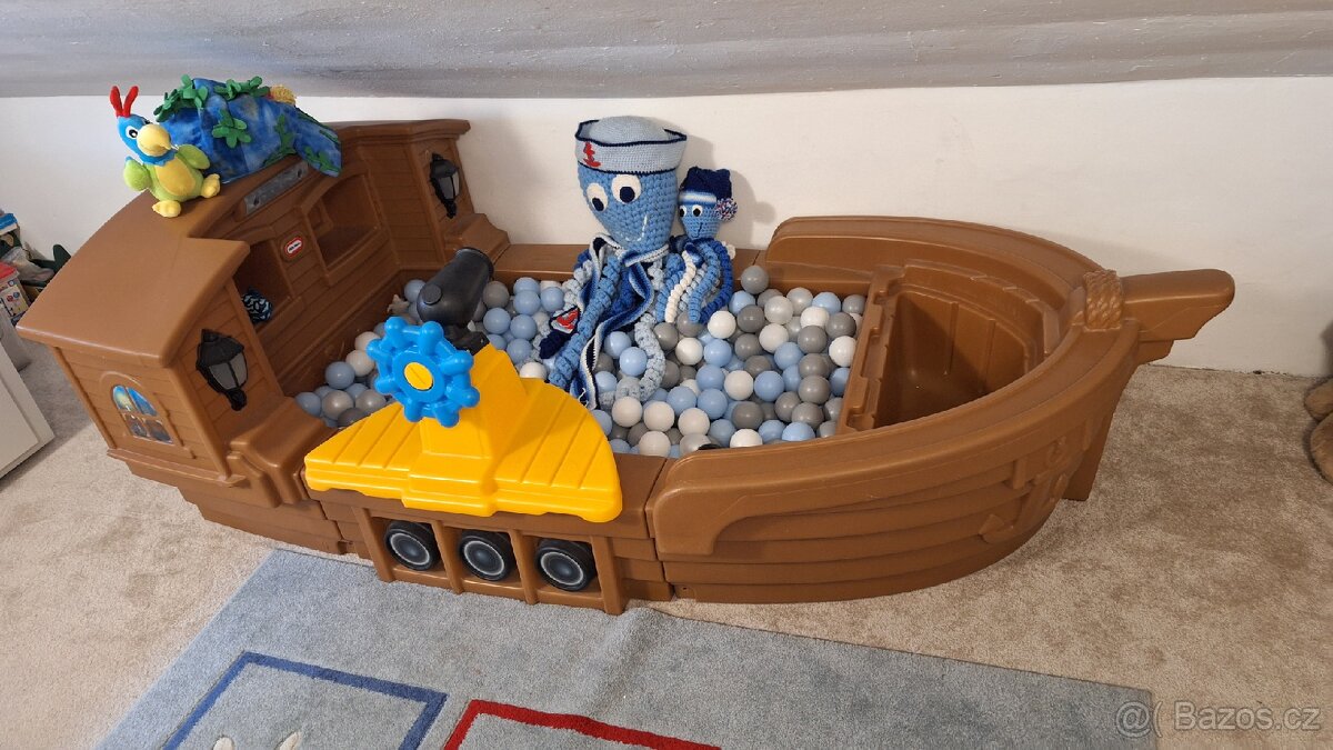 Dětská postel loď lodička Little Tikes - 8