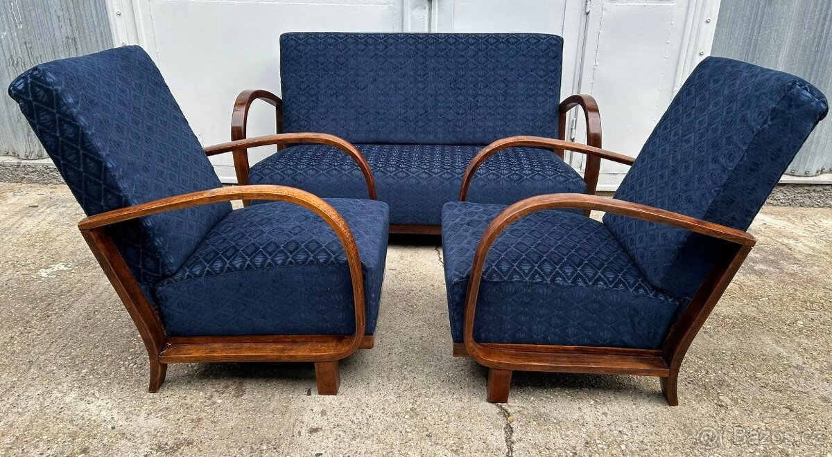 Sedacia súprava art deco - F195 - 8