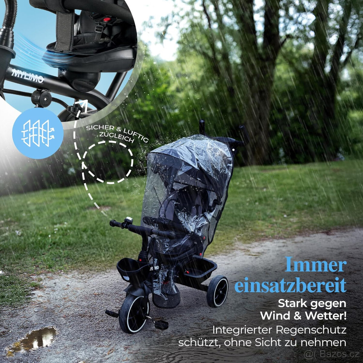 Nová tříkolka Dreirad MYLIMO - 8