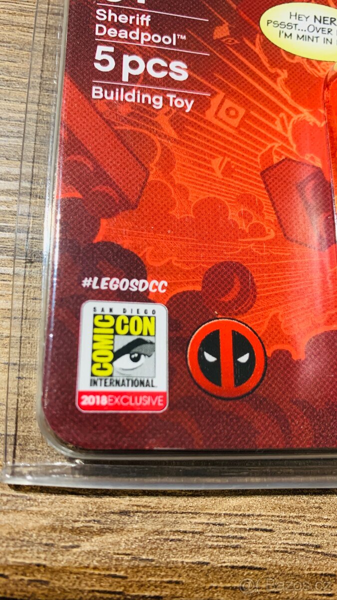 LEGO MINIFIGURKA ŠERIF DEADPOOL MARVEL COMIC CON 2018 - 8