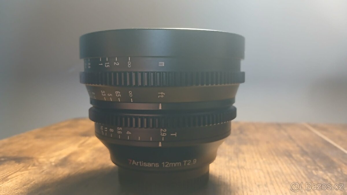 Objektiv 7Artisans CINE Vision 12mm T2.9 (Micro 43/MFT) - 8