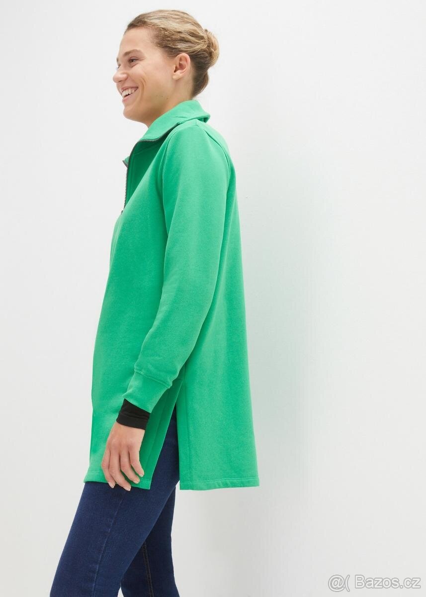 Krásná dlouhá mikina 40/42 - 8