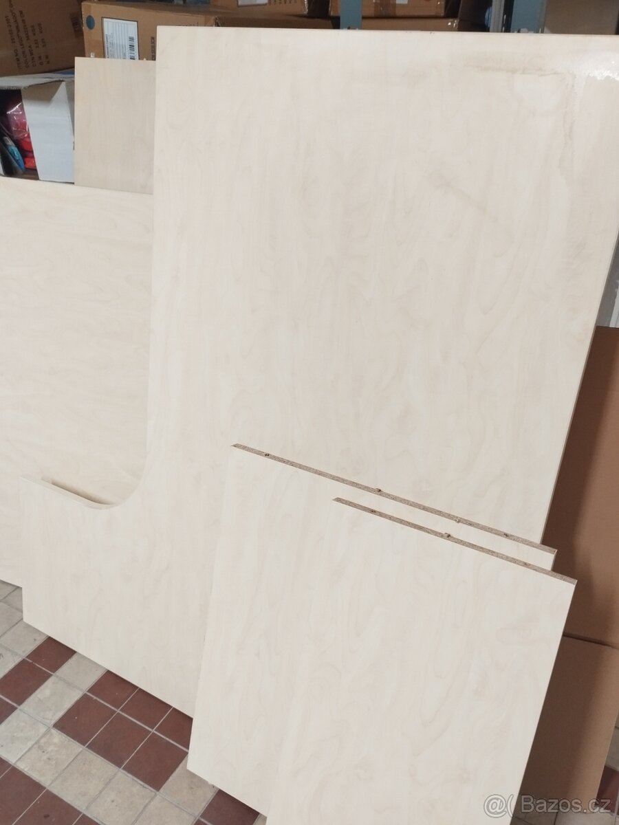 Kancelářský stůl, kontener a skříňka na šanony MIRELLI - 8