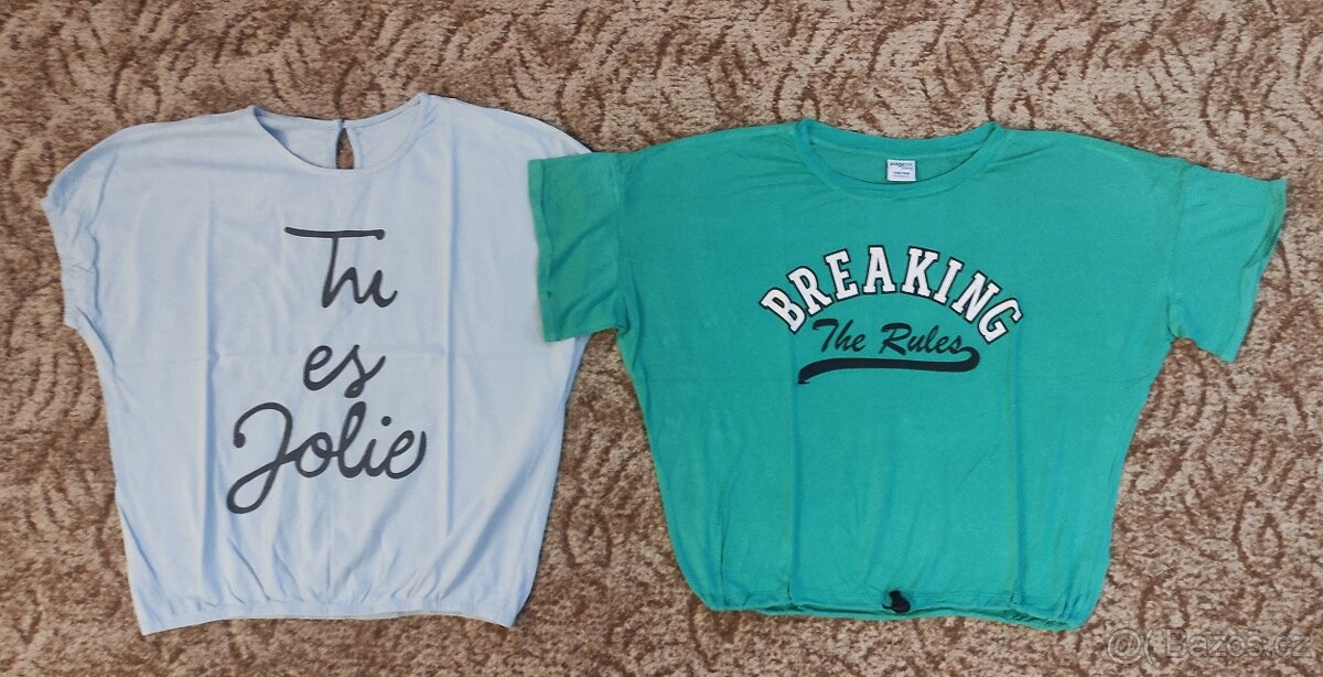 Dívčí trička vel. 158 - 8