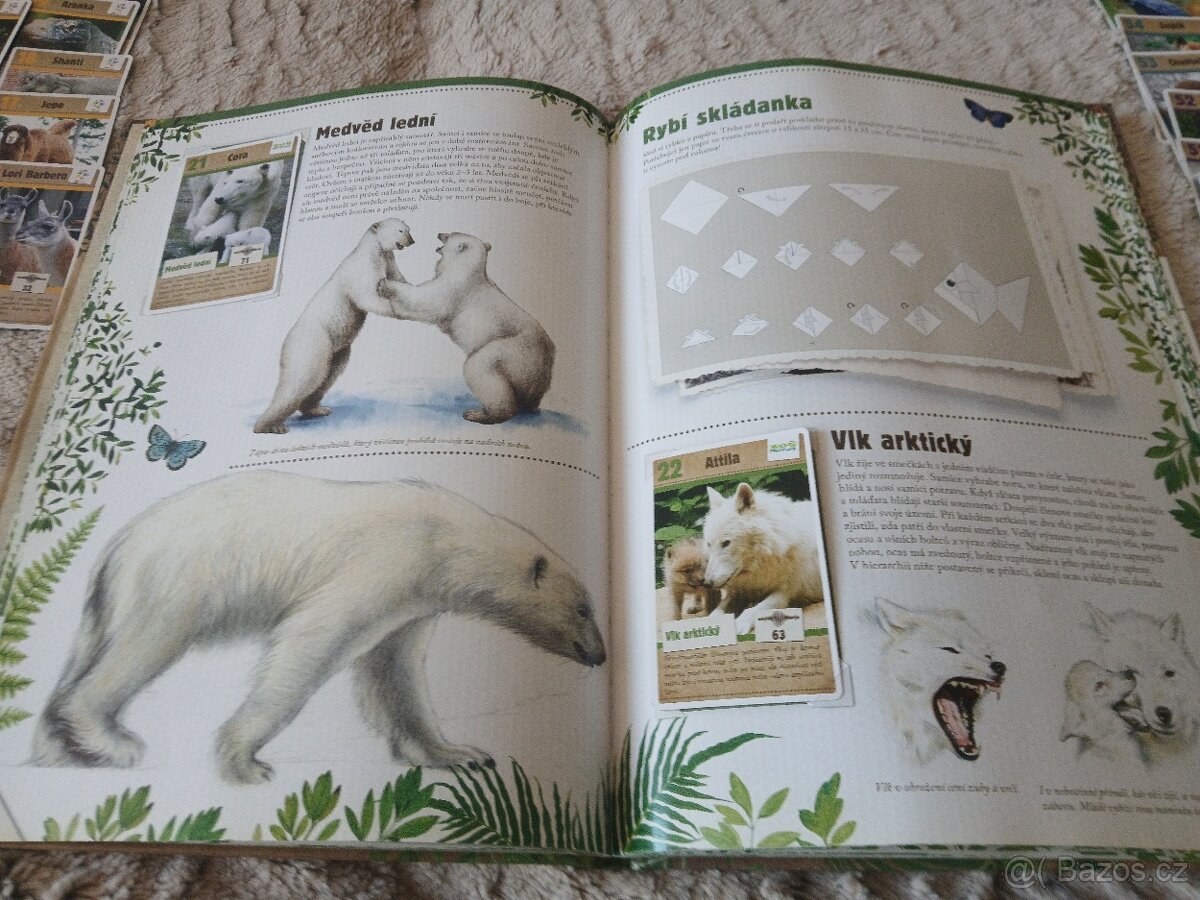 Mluvení se zvířátky - strojek + album + kompletní kartičky - 8