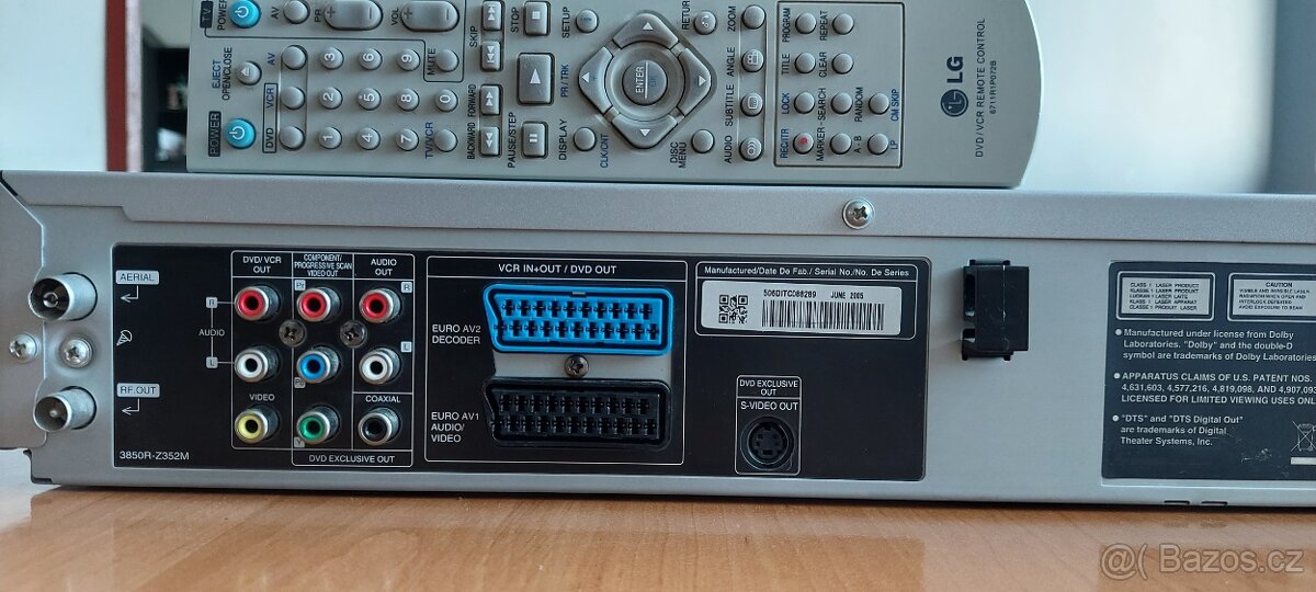 COMBO LG V9800/DVD/VHS/ - 8