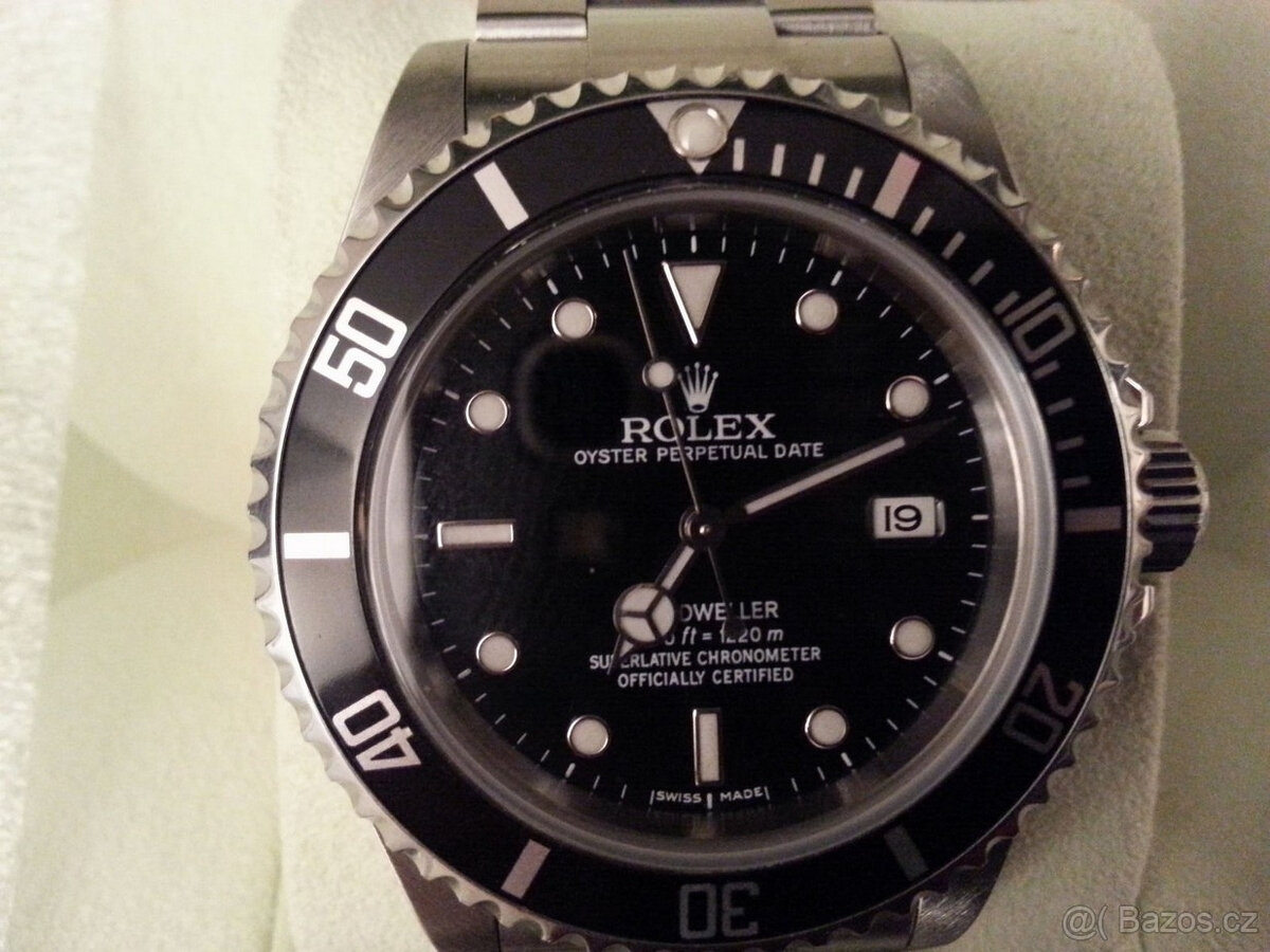 Záruční list Rolex Sea-Dweller 16600 řady M, kompletní sada, - 8