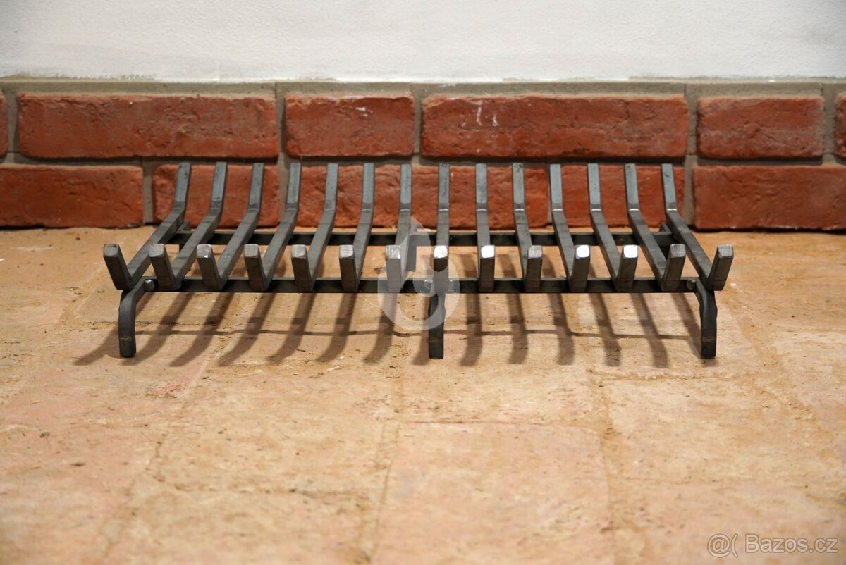Prodám Nový rošt do krbu Braver G3 50x42 cm, ocelový do tope - 8
