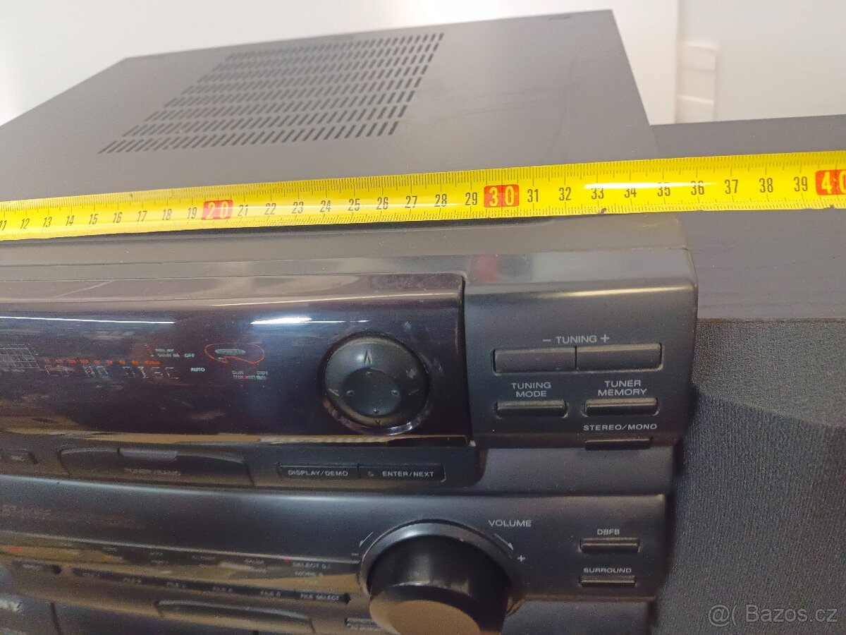 SONY věž HCD-N355 , pětidisk,rádio, double deck, zesilovač. - 8