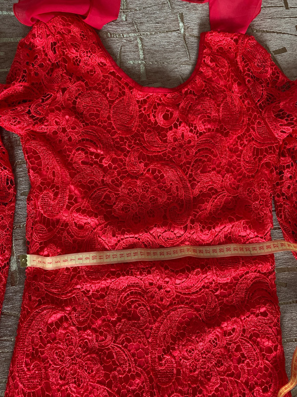 Krajkové šaty večerní, vel.M - 8