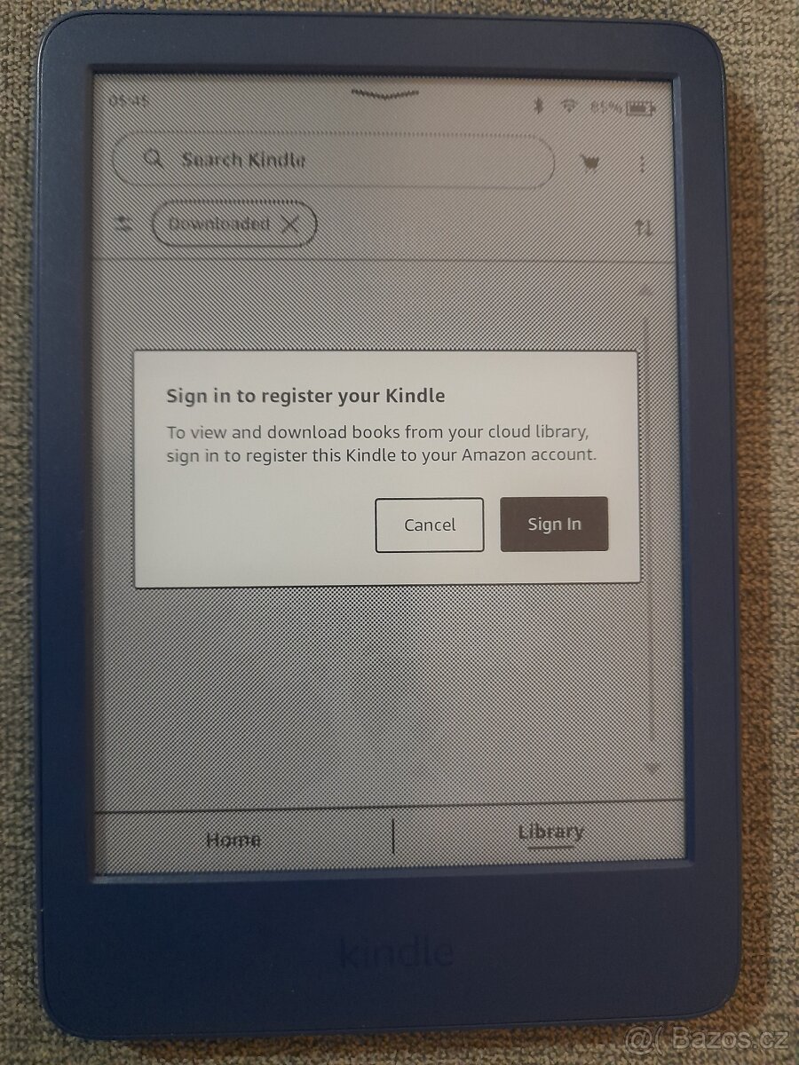 Kindle Amazon (11. generace), modrá barva - 8