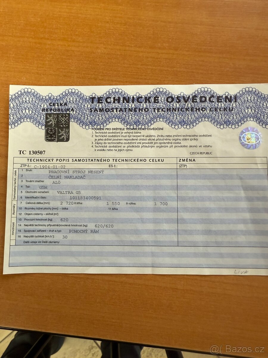 Prodám Traktor Valtra N 114 rv 2018,nakladač Q5 m - 8